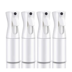 10oz mist hair private label empty reusable sanitizer colored specialty continuous spray bottle with refill logo handle
