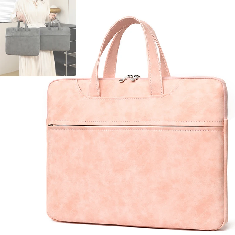 Custom Logo Waterproof 13 14 15 15.6 inch Computer Laptop Sleeve Bags Cover for Women MacBook Messenger Notebook Laptop Case