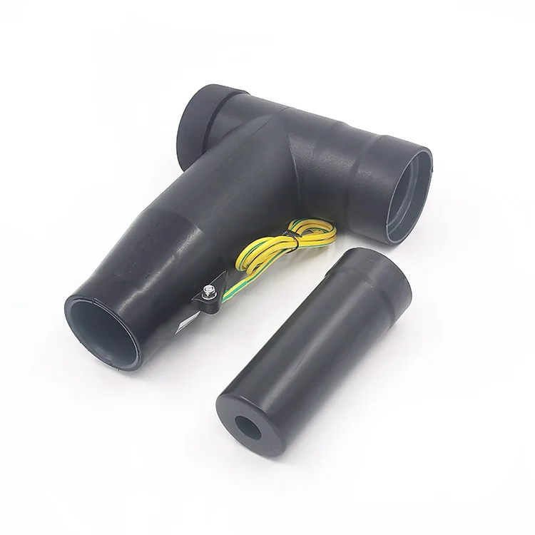 insulating jointing kits terminal connector 24kv Screened front cable connector