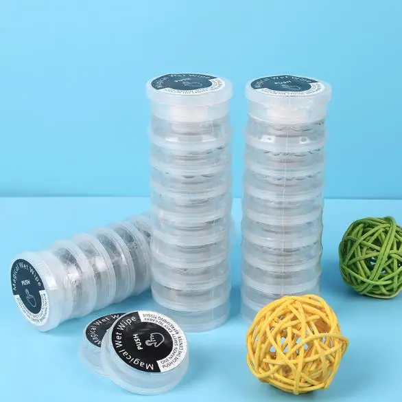 OEM ODM Private Label Magical Push Wet Wipe for Restaurant Salon Gym Adults Cleansing Household Daily Life Cleaning