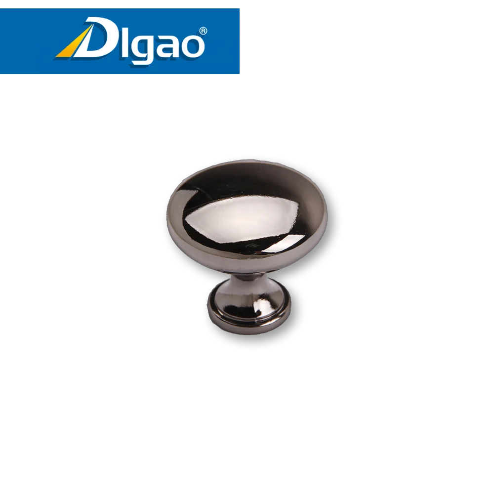 China furniture hardware bedroom round door knobs modern kitchen black cabinet knob handle