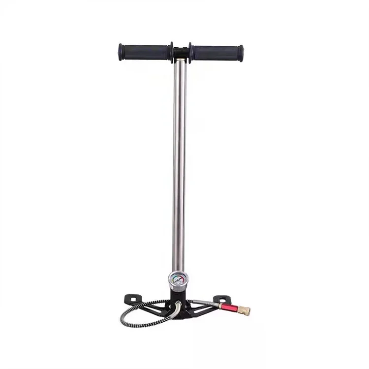 Aluminium Alloy High Pressure Pompa Pcp Air Pump Portable Inflatable Hand Pump for Bicycle