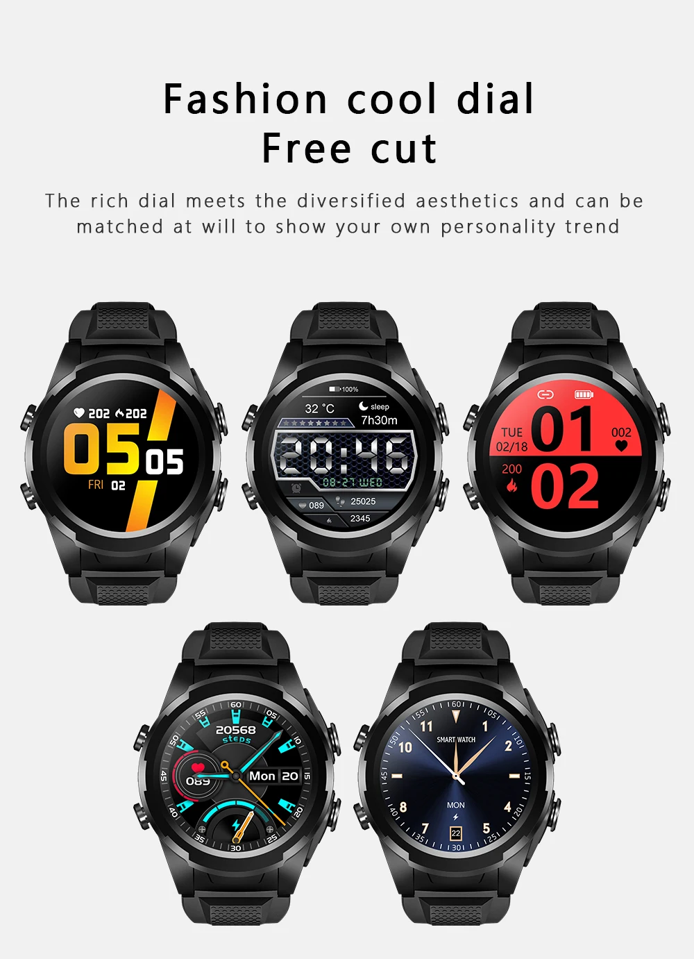 Jm06 High Quality China 3G Ecg Genuine Lte Smartwatch Para Mujer Pro Avon Watches 2021 Smart Watch With Earbuds