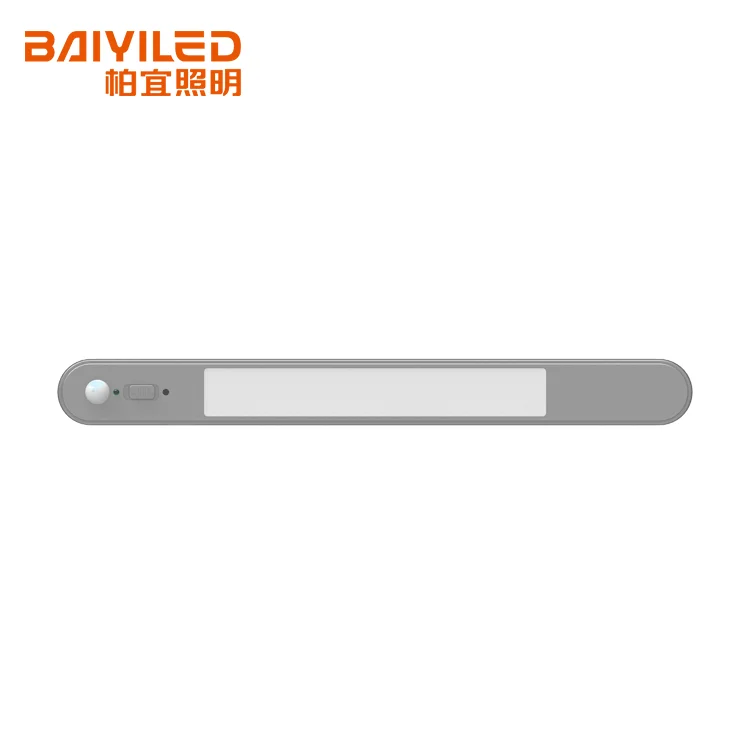 Usb Charging Closet Battery Powered led Wireless Motion Sensor Under Lamp Sliding Device Bathroom Mirror Cabinet with Light