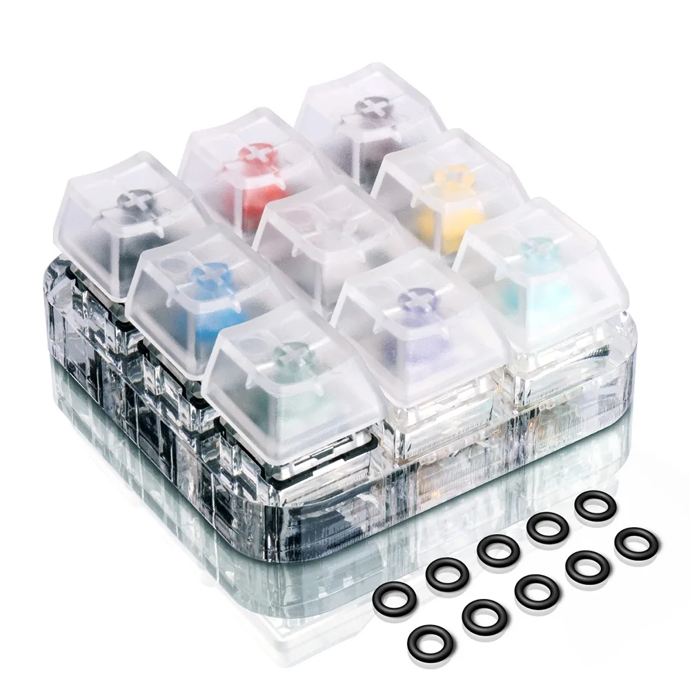 Mechanical Switch Tester Hot Swap Gaming Keyboard Switch Zealios Tealios Gateron Switch