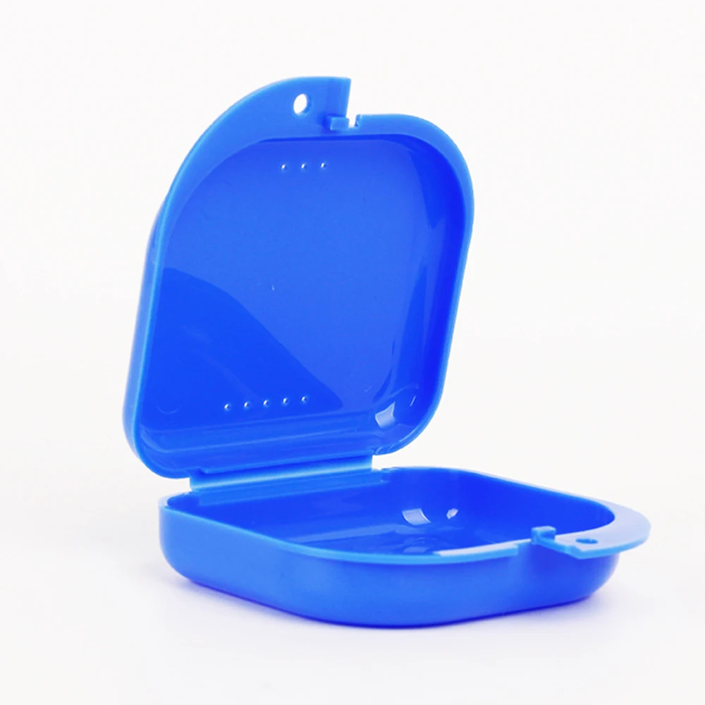 Teeth Whitening Tray Keeper Dental Aligner Case Orthodontic Retainer Case with Vent Holes