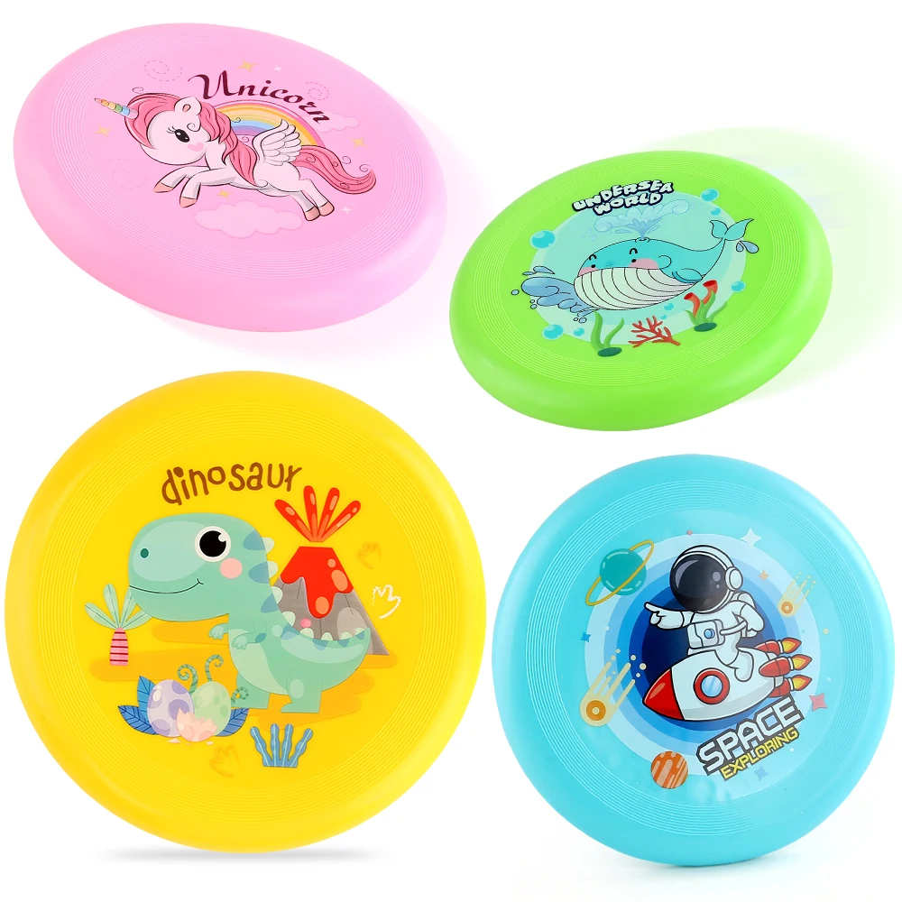 Silicone Cartoon Frisbeed Sport Toy for Kids Outdoor Toy Customization Frisbed Ultimate Flying Discs and Arrows Outdoor Sport