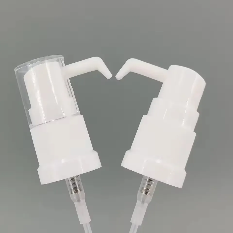 Custom Reusable 18mm 18/415 Plastic Long Nozzle Spray Pump For Anti-bacterium Hand Cleanser