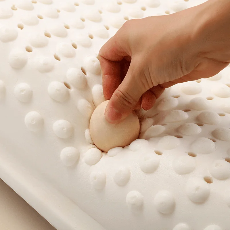 Natural Healthier Sleep Cervical Orthopedic Mold Latex Pillow