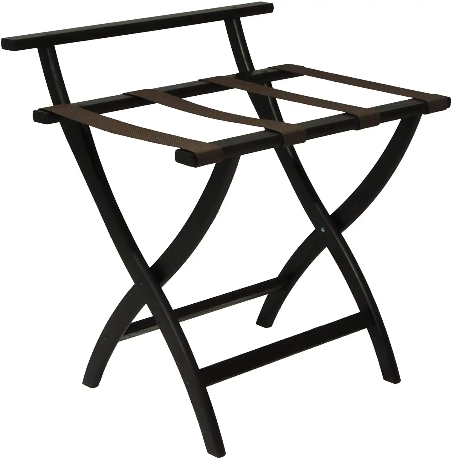 Wood Foldable Luggage Storage Hotel Wooden Luggage Rack