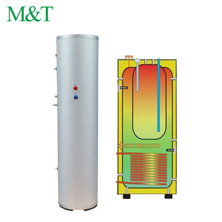 China Factory Hot Selling Large Capacity Monoblock Heat Pump Water Heater 300L 400L 500L 600L Heat Pump Hot Water Storage Tank