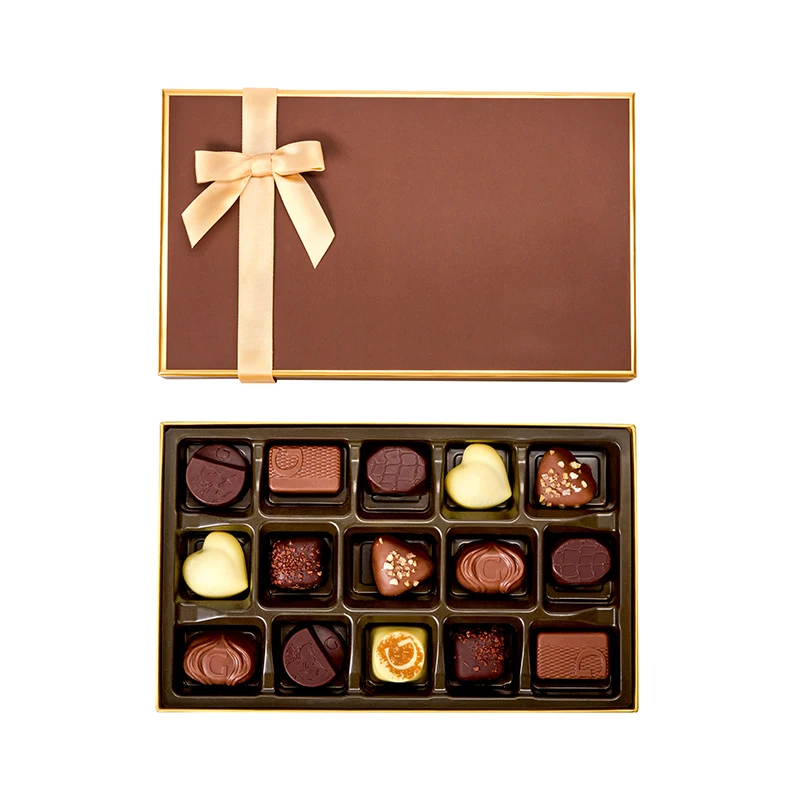 Customized food palette tray boxes packaging nuts baby food gift packaging paper boxes wholesale chocolate box