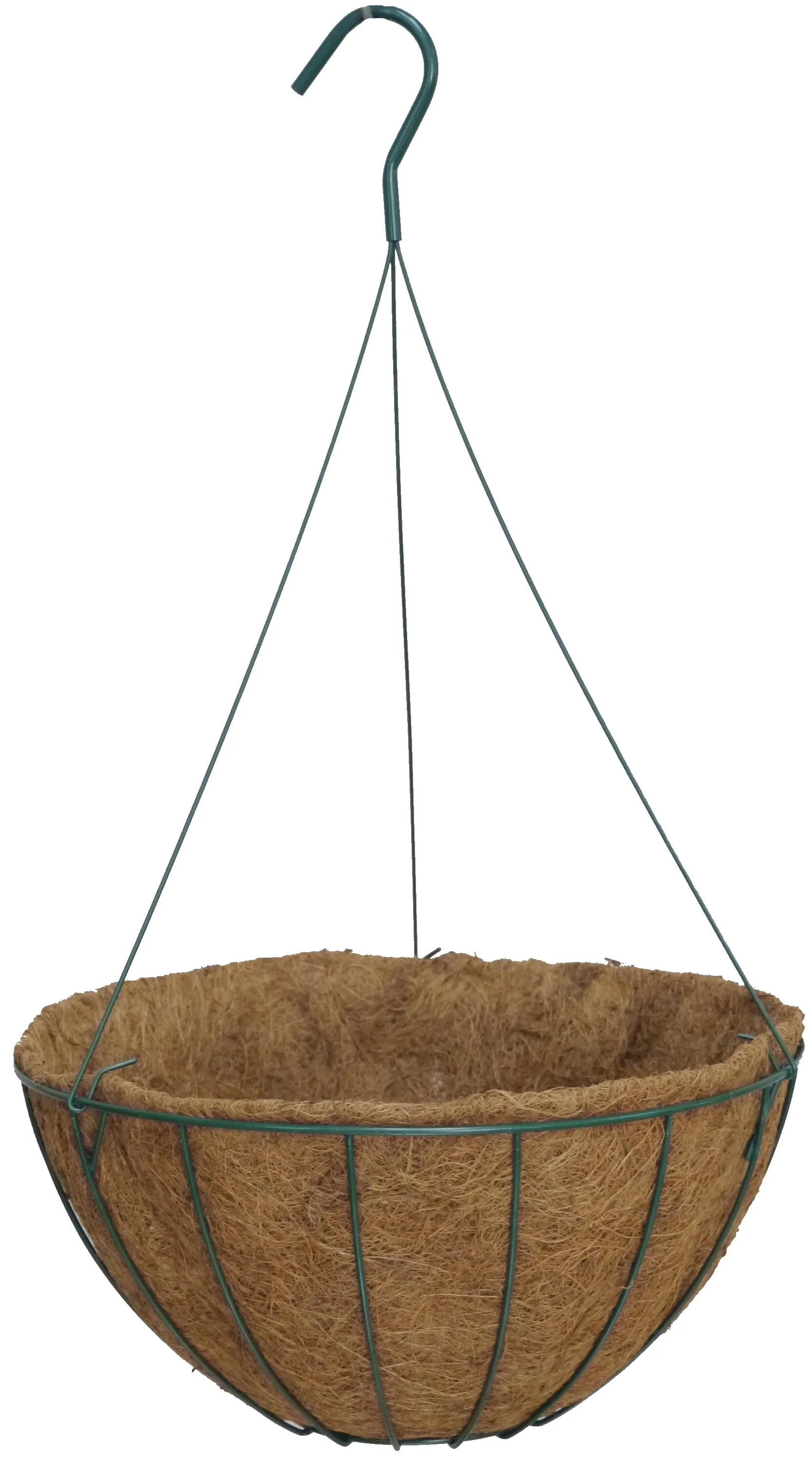  Black Color Metal Hanging Basket Round shape Support planting coconut hanging