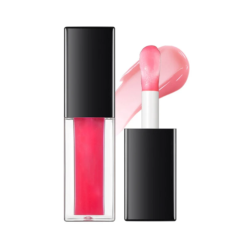 Waterproof Hydrating Moisturizing Jelly Texture Mirror Plumping Crystal Effect Tinted Lip Oil Lip Glaze