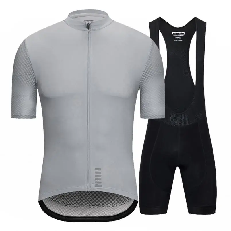 
Wholesale High Quality Bicycle Jersey Custom Cycling Wear Men Mtb Bike Clothing Sublimation Cycling Jersey Set Black Color 