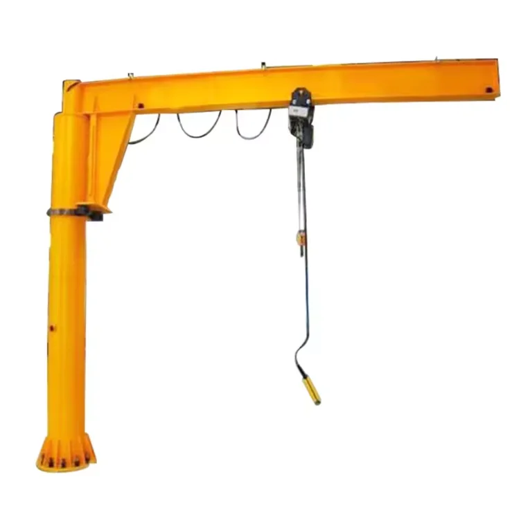 Outdoor portable 360 degree electric mini small jib crane
