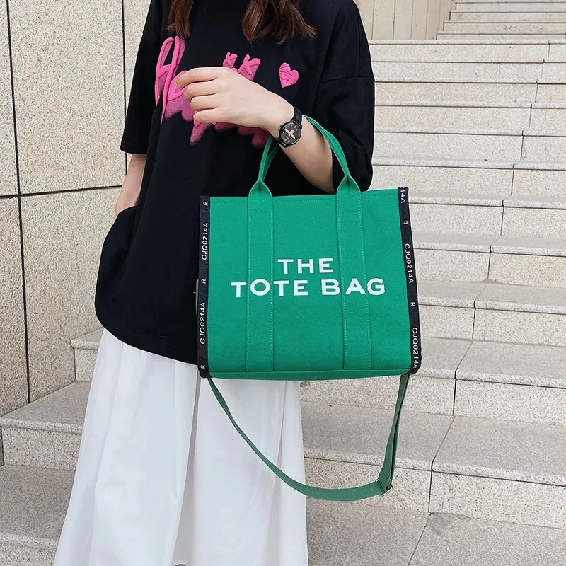 Fashion Canvas Tote Bag Women Luxury Designer Shoulder Bags Ladies Crossbody Bags Large capacity