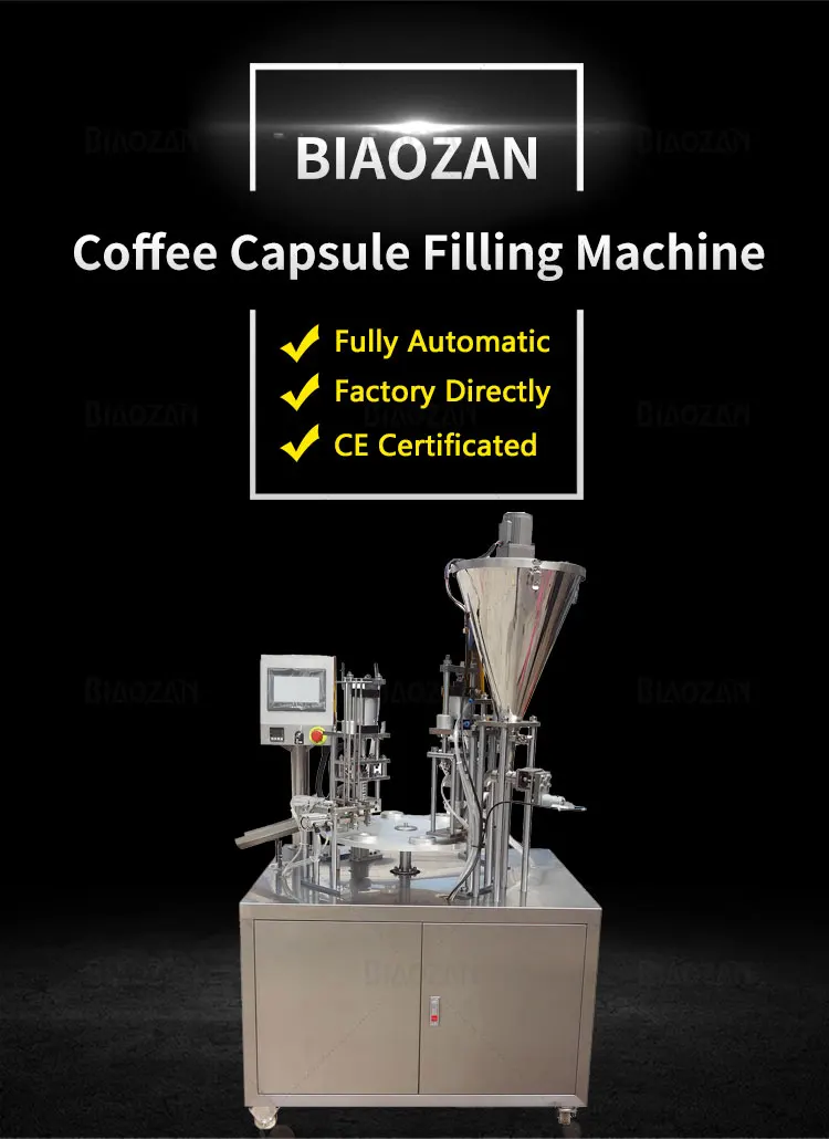 Lavazza Capsule Filling and Sealing Machine