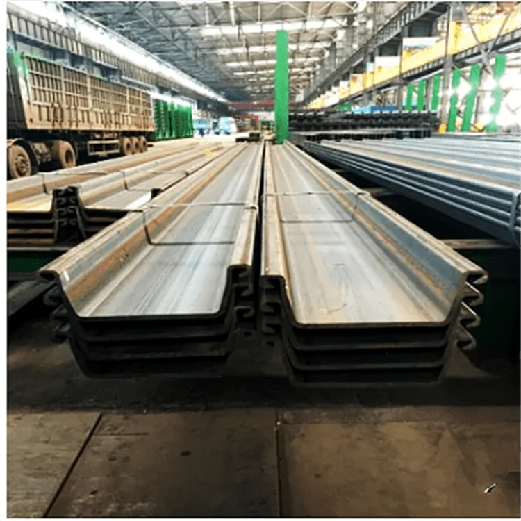 S275 S355 S390400x100x10.5mm Z U Тип 2 Углеродные Ms Горячекатаные стальные листы сваи
