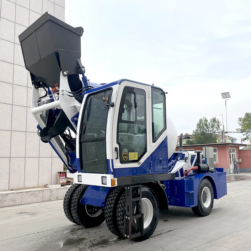 3 Cubic Meters Concrete Mixer Truck Concrete Mixer Trailer Concrete Mixer