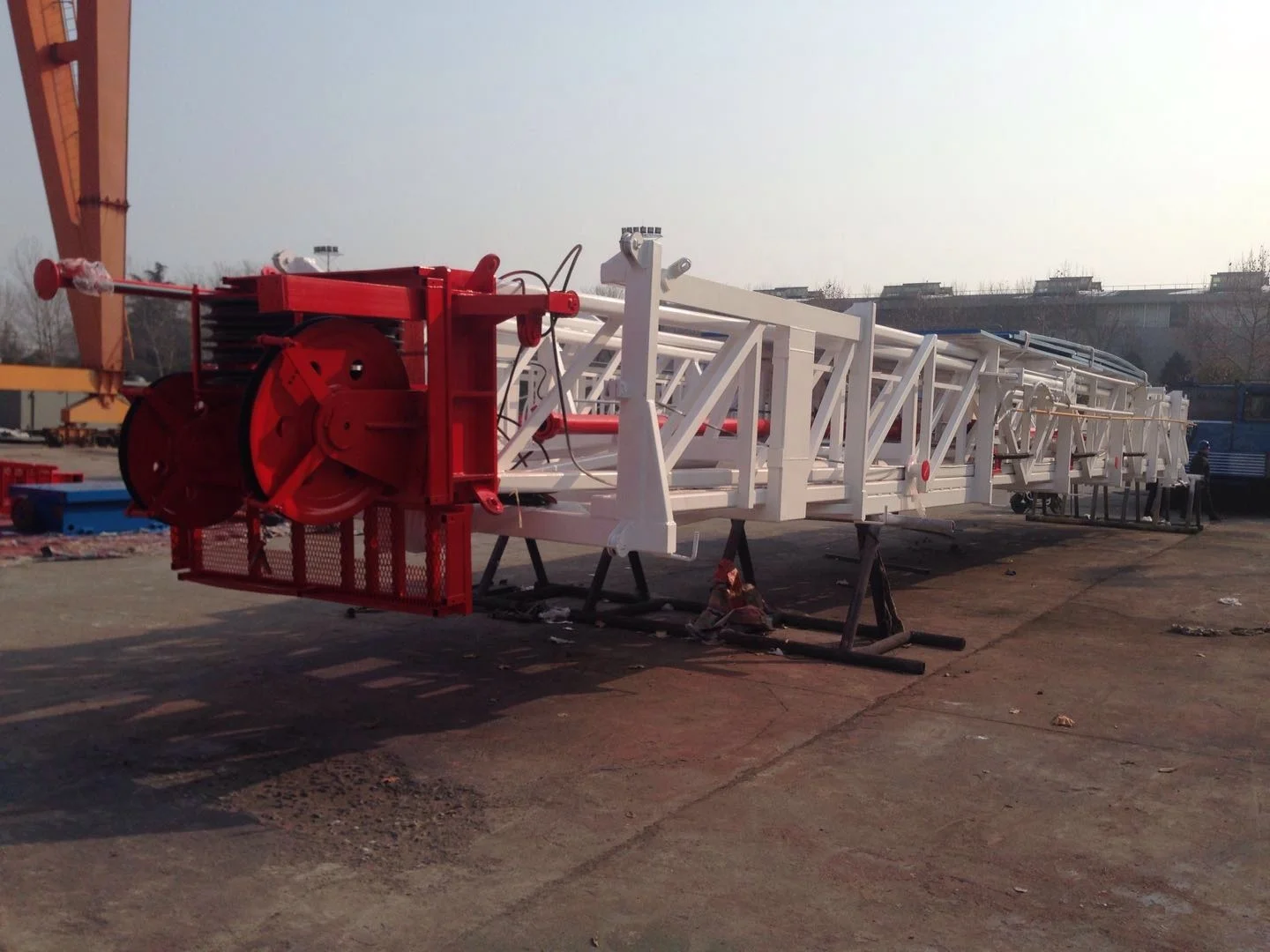 Oilfield Xj150 Xj250 Xj350 Xj450 Xj550 Xj650 Oil Well Truck mounted drilling rig &Workover Rig for oil drilling