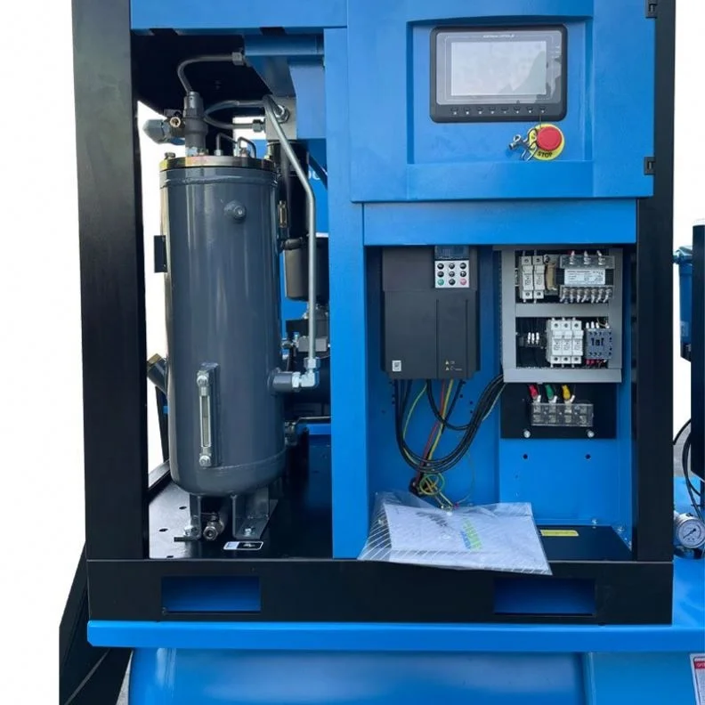 2022 New Arrival Factory Manufacturer Integrated Fixed Speed Screw Air Compressor