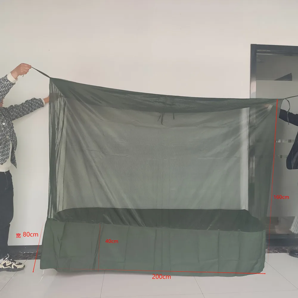 government polyester green mosquito net  With taffeta moskito nets ,Hunter Green Mosquito Nets for Camping outdoor use