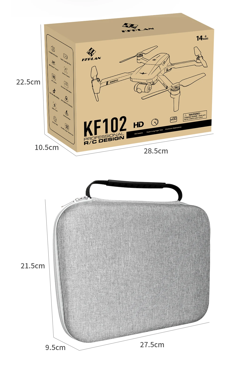 Горячая HOSHI KF102 Дрон GPS HD 6K камера профессиональный 1200m с передачей бесщеточный складной Квадрокоптер