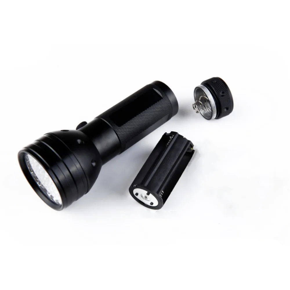 black light 51 led ultra violet 395 nm uv flashlight linterna camping torch light for curing nail gas leak scorpions dog cat pet