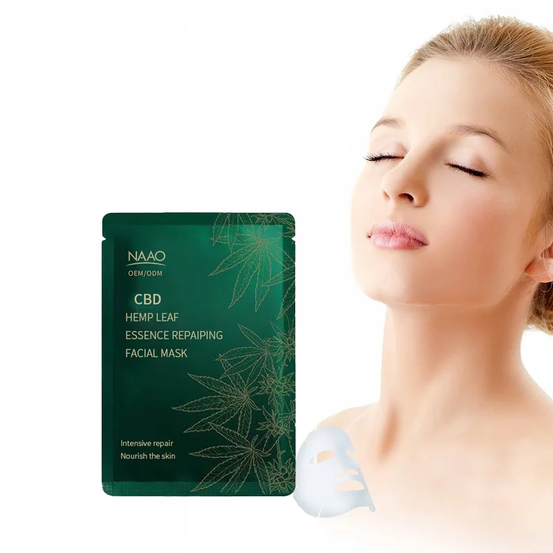 
Private Label OEM Anti Aging Moisturizing Nathural Private Label Korean Skin Care Face CBD Mask 
