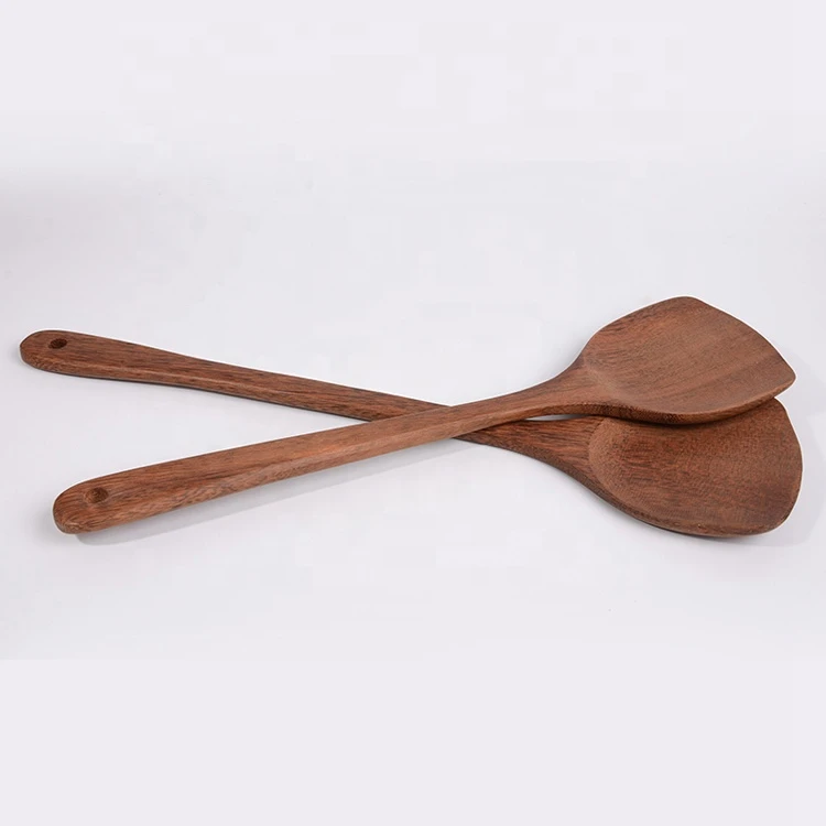 Eco-Friendly Health Kitchen Cooking Utensil Wood Kitchen Bamboo Stir Fry Turner Spatula