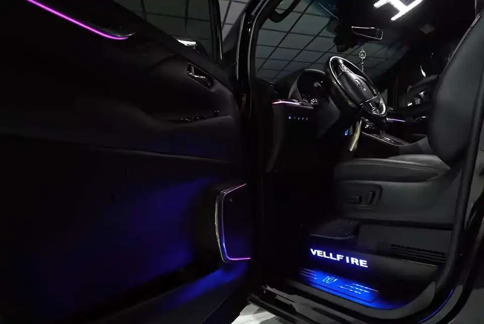 Vehicle Auto Flexible Strip Led Ambient Lighting Car Ceiling Lamp Atmosphere Lights For Toyota Alphard Vellfire