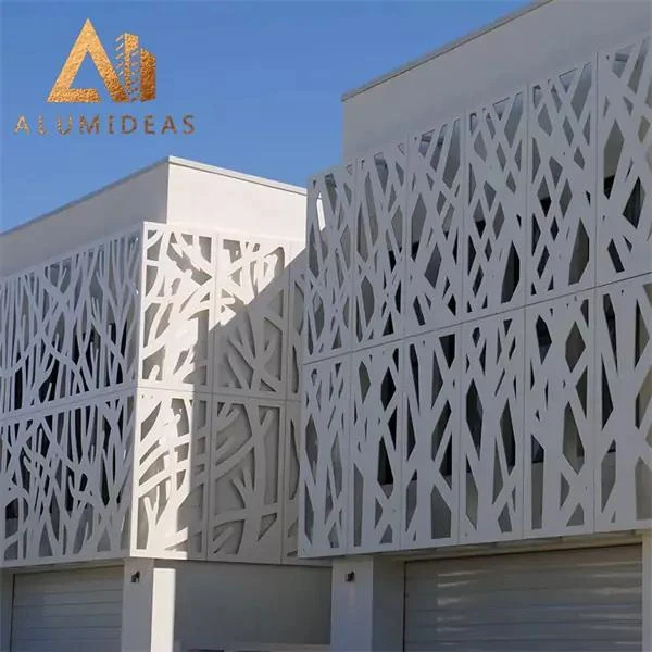 Metal Facade Curtain Professional Supply Special Pattern for Commercial Building Decoration