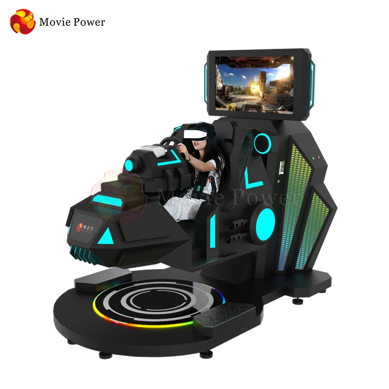 Новые забавные популярные игровые автоматы виртуальной реальности с вращением на 360 градусов 3D виртуальная
