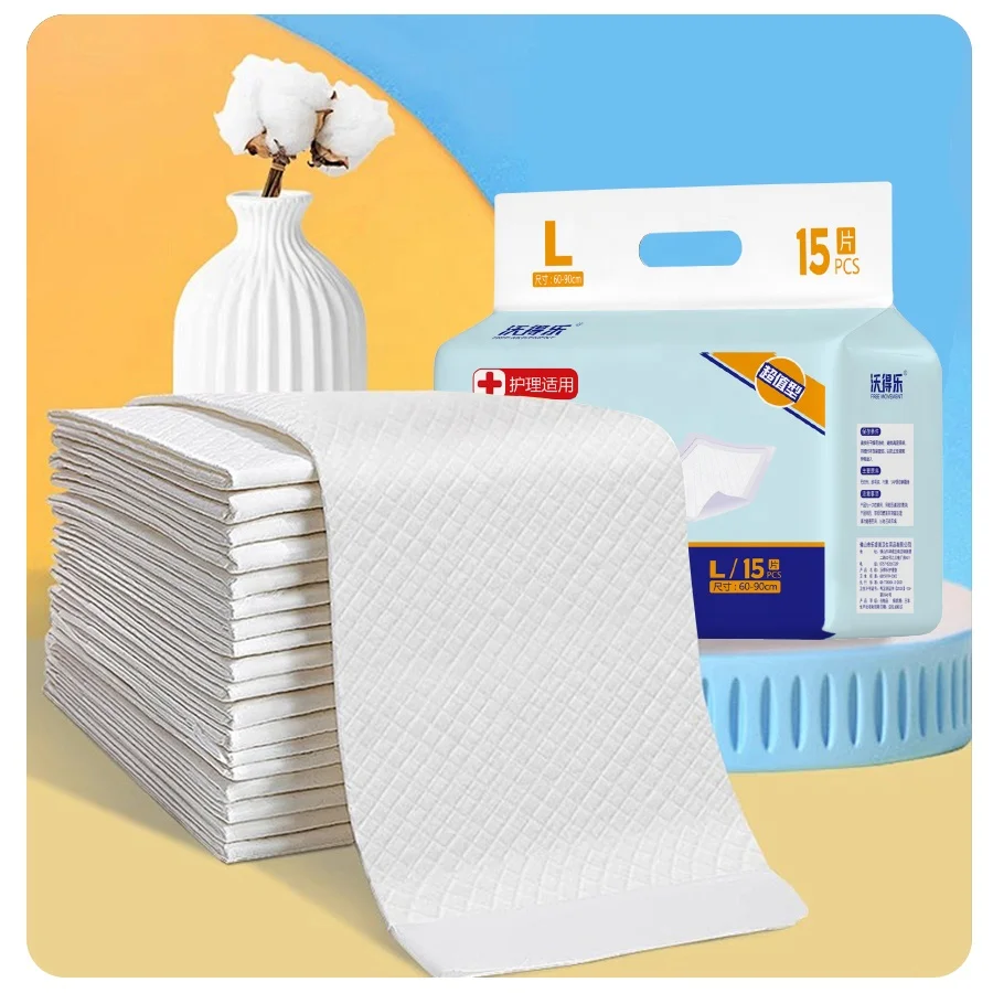 15pcs 1 Pack Disposable Nursing Pads 23x35 inches, Incontinence Pad, Elderly Nursing Pads/Baby Urinal Pads/Female Menstrual Pads