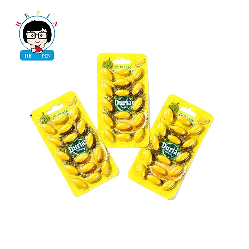 Hot Sale   Durain Candy With Chocolate   Candy  Hard Chew Candy