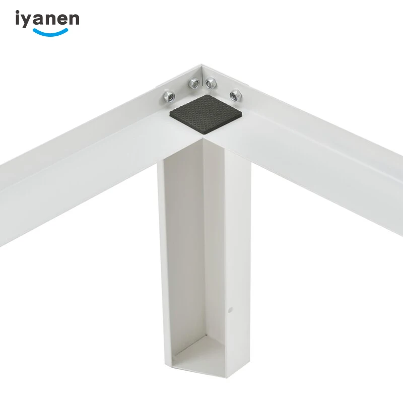 Height Standing Foot Metallic White Convenient Hard Bracket Refrigerator Washing Machine Pedestal Rack Stand Base