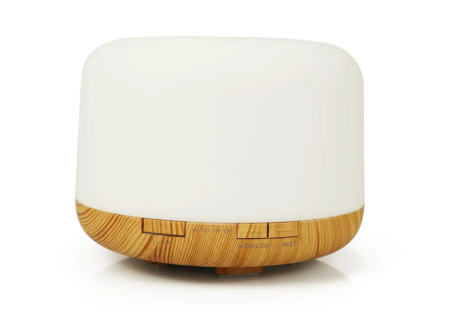 factory wholesale 500ml big capacity electric ultrasonic wood grain oil aroma diffuser