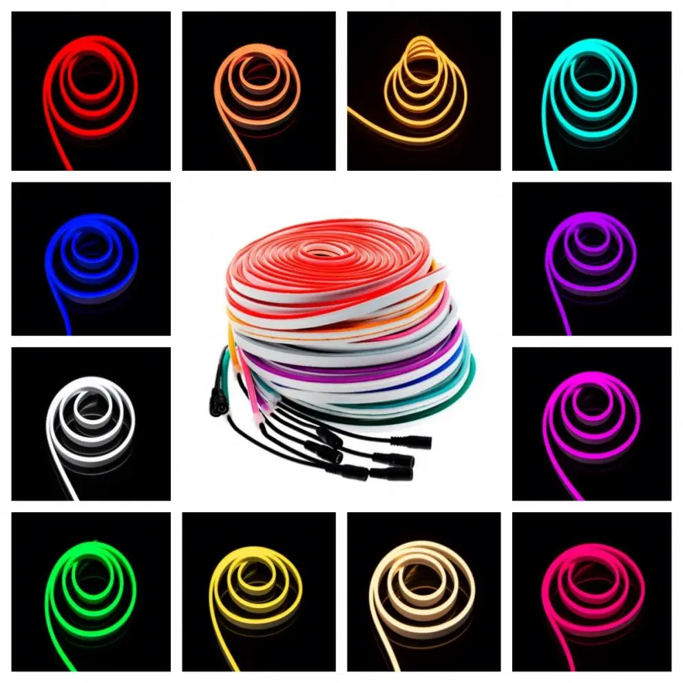 The Lamp Neon Car Sign Custom Made Wall Lights 360 Degree Round Led