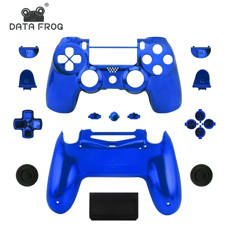 
Replacement Full shell and buttons mod kit For jds 040 DualShock 4 PlayStation 4 PS4 Pro Slim Controller Housing Cover Case 