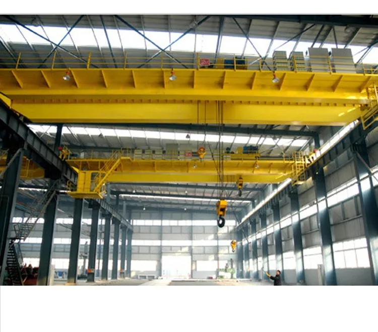Double Beam Bridge  High Efficiency Heavy Work Duty  QD double girder overhead crane