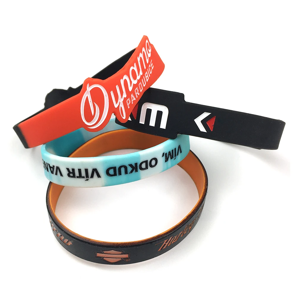 Personalized Bracelet Silicone Custom Wristband rubber Bracelet for event