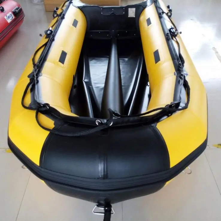 3.9m Fiberglass luxury Rigid Boat Fiberglass Rib Yacht Semi-rigid hull Inflatable Boat