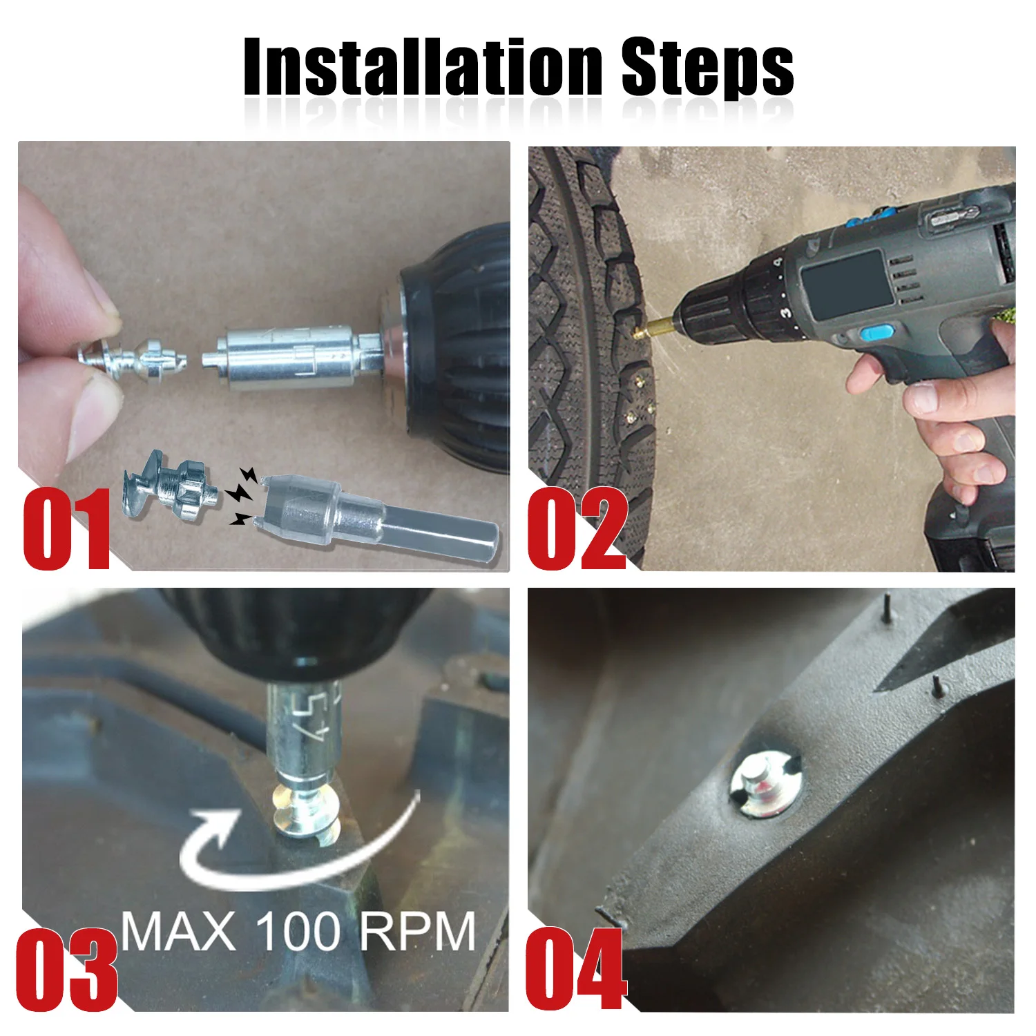 Шипы для шин JX120 из карбида вольфрама