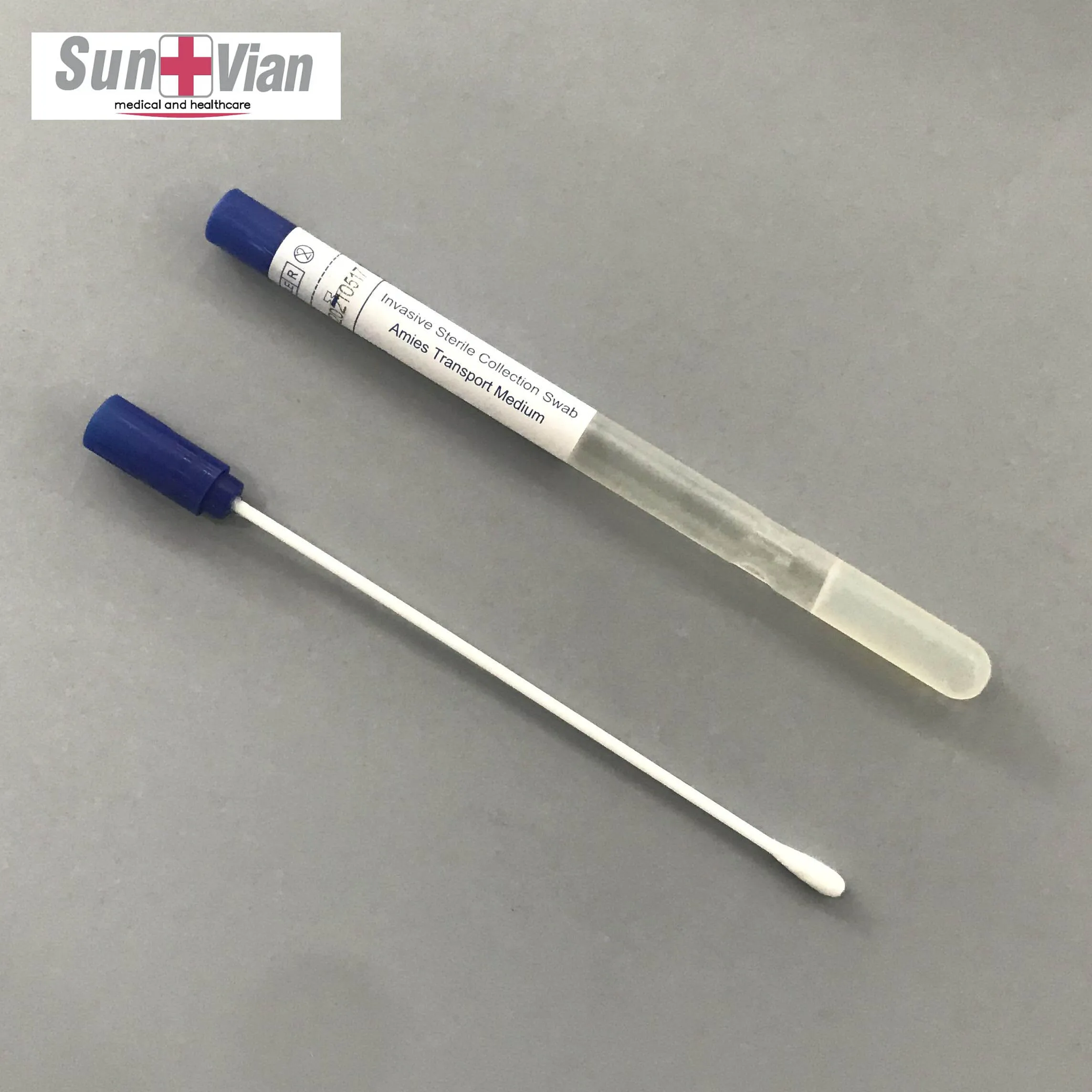 Transport Collection Swab Amies Medium With PP Tube