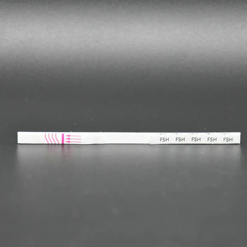 FSH menopause rapid test strip/midstream female hormones 25mlU/ml for human fertility test
