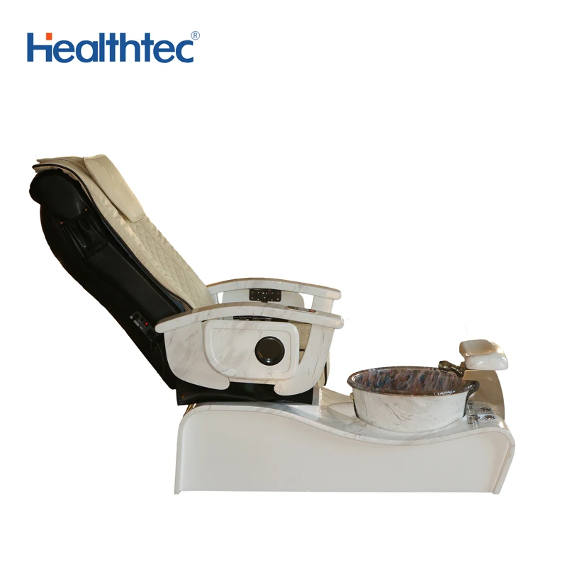 Wholesale nail art equipment, electric lounge chairs can be customized with high-end colorful crystal pots  pedicure chair