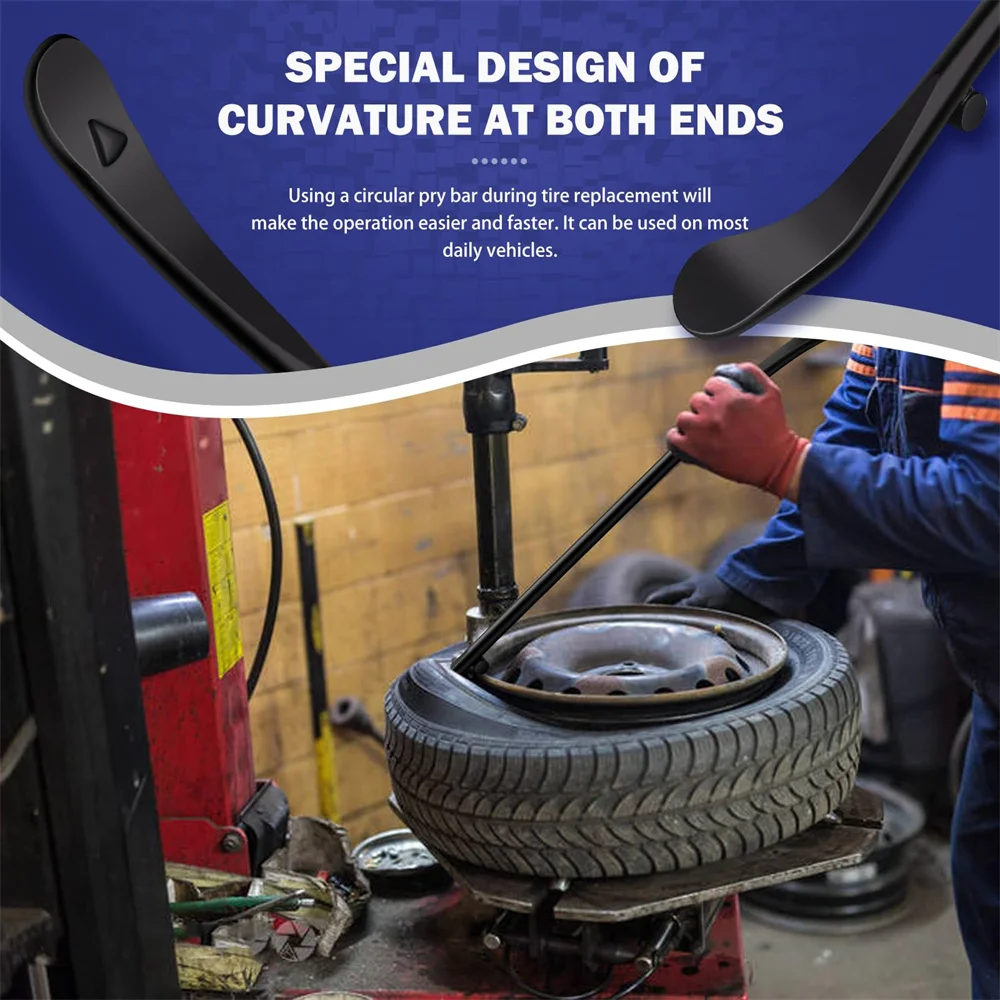 Auto Maintenance Tire Changing Removal Tool Tubeless Tire Mount Demount Iron Tire Bar