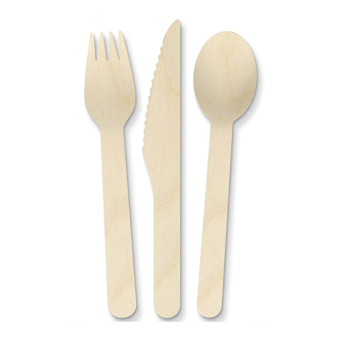 
Eco friendly cornstarch PLA compostable biodegradable cutlery long handle disposable forks spoon knives compostable cutlery set 
