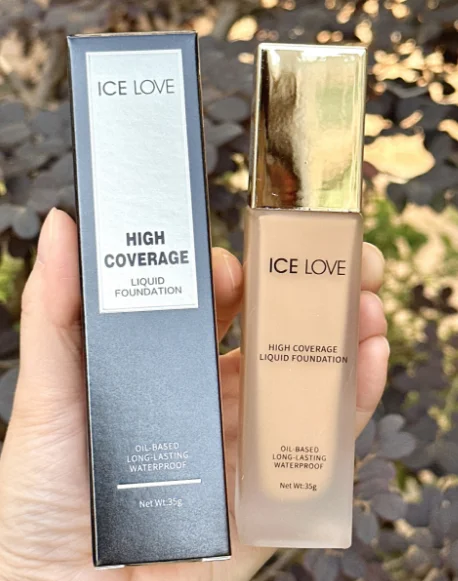 Private Label Velvet High Coverage Oil Control Long-Wear Liquid Foundation